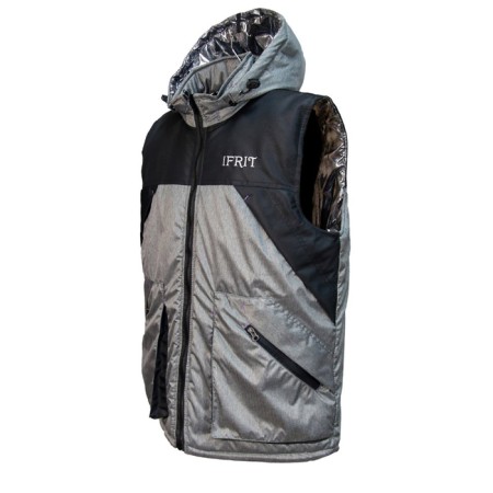 Griffon vest, insulated, TASLAN MEMBRANE, 200 g/m2, size 52-54, color gray color-1