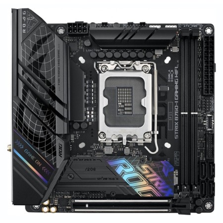 The ASUS ROG Strix B760-i Gaming WiFi SOC-1700 Intel B760 2XDDR5 Mini -itx AC 107040-1