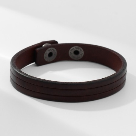 Bracelet Skin "Millennium" classic, dark brown color-1