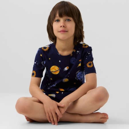 Pajama nursery (T-shirt and shorts) KAFTAN Space, RR 36 (134-140)-4