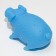 The squeak of "Funny pig" for dogs, grunting, 19 cm, blue