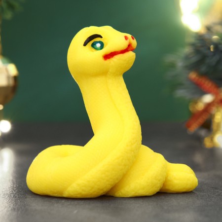 Figure soap "Snake Orange" yellow, 60g-1