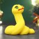 Figure soap "Snake Orange" yellow, 60g