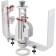 Graduation kit Alcaplast SA08AS 3/8 "Chrom, double button, lower plastic eyeliner 50752