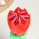 Candle for the cake musical "Tulip", spinning, red, 14.5 × 6 cm