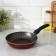 The pan "hostess", d = 20 cm, removable handle, anti -stick coating, burgundy color