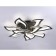 LED ceiling LED with Ambrella Light, Original, FA4474, 10XLED, 112 W, 8400LUM, 3000-6400K, Black Black Color