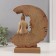 Souvenir Polystone "Buddha - Mudra Dhyan - Meditation in the context of the tree" 6.5x27x27 cm