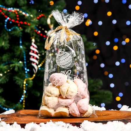 Package Packy BOPP, "New Year's balls" 15*30 cm