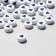 Acrylic bead "heart", 7 × 4 mm, set 10 g, blue color