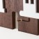 Decorative tree hooks "houses" 2.5x34x16 cm