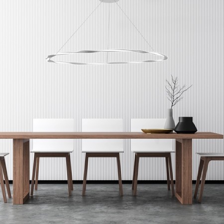 Suspended chandelier Mantra Madagascar, Led, 3220lm, 3000k, 500 mm, white color-4