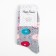 Women's socks "Sweet Donut", gray color, size 23-25