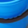A bucket with a drain of round, 7 l, d = 23 cm, h = 23 cm, blue color
