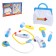 A nurse set, 8 objects with a bag, light, sound