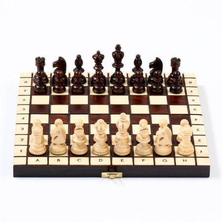 Chess Polish Madon "Olympic", 28.5 x 28.5 cm, King H-6.5 cm-3