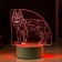 Lumber "Wolf" Led RGB from the network 9.5x14.5x17 cm Risalux