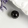 Astra beads 8 mm, set 25 grams, black