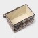Stelly box for storage with a lid "Heart", 37 × 24 × 24 cm