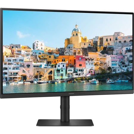Монитор Samsung LS27A400UJUXEN, 27", IPS, 1920x1080, 75Гц, 5 мс, HDMI, DP, чёрный-2
