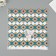 Scrapbooking paper "Mosaic" density 180 grams set 5 pcs 30.5x32 cm