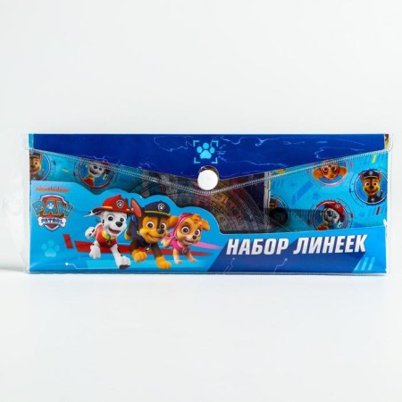 Набор линеек "Щенячий патруль", Paw Patrol, 4 шт.-3