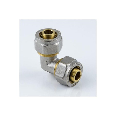 Aquasfera square 7005-02, crimping, d = 20 mm x 90 °, brass-4