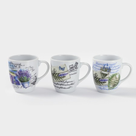 Porcelain mug "Provence", 300 ml, d = 8.2 cm, mix-4
