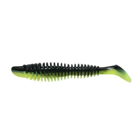 Vibro -high -end Yaman Pro Arris Shad, p. 10.15 cm, color #32 - Black Red Flake