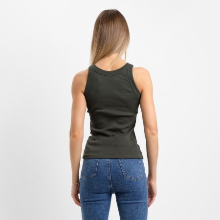 T -shirt female, jade color, size 44 (m)-5