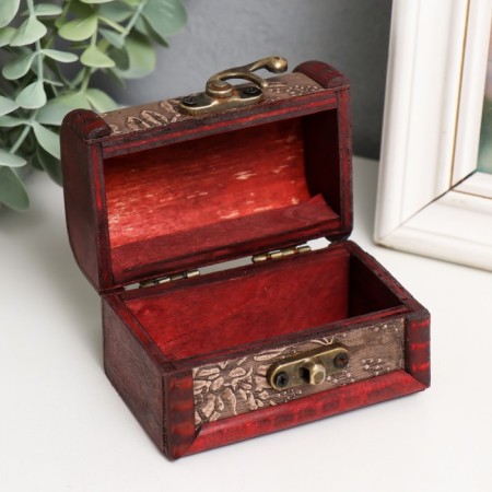 Casket wood chest "Rosary" 6.3x8.8x6.5 cm-2
