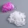 Set for creativity and decor "Features of white + filler", color fuchsia
