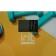Floor scales IRIT IR-7268, electronic, up to 180 kg, 2HAAA (included), yellow with a pattern
