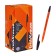 Ballic handle Erich Krause R-301 Orange Stick, node 0.7 mm, black ink, letter line 2000 meters, barcode on the handle