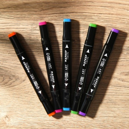 MARKERS for sketching 2 third-party, 36 colors Nature Colors-4