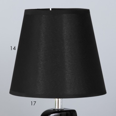 Disasia table lamp E14 40W Black-red 18x18x29 cm Risalux-3