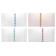 Set of covers PE 10 pieces, 208 x 400 mm, 140 μm, for notebooks, universal, with bookmarks, mix