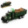 Inertial car "Military", with a tank and a soldier