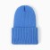 Children's hat, color bright blue, size 54-56