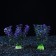 Set of artificial plants for aquarium (2 pcs), 10 cm