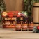Set: 3 aromatic oil eucalyptus, cedar and thyme "beloved husband. Happy New Year"
