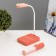 Lancer table lamp LED 3.5W USB AKB Red-pink 11x15x45 cm Risalux