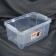Boxing for storing sewing accessories, 29.5 × 19 × 13.5 cm, the color is transparent