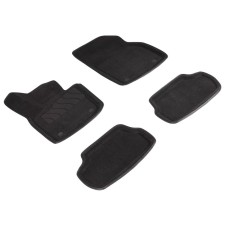 3D mats for Mini Cooper Works 3DR, 2013-n, black, set