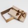 Gift box "Bant", gold, 21 x 15 x 5 cm