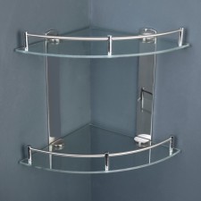 Corner regiment 2-tier, 23 × 23.5 × 28 cm, stainless steel