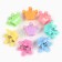 Gift set, hair gum 20 pcs, hairpin crab 20 pcs, princesses