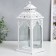 Climber Metal "Lantern - Opener" White 11.5x11.5x29 cm