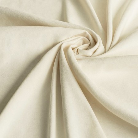 Set of curtains "Soft", size 145 x 270 cm - 2 pcs, grab - 2 pcs, creamy color-1