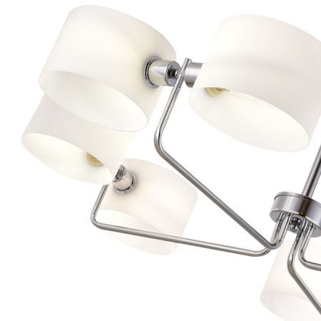 Ceiling EVOLUCE lamp. Sle1121-102-08. Aerin. 8x40 watts, E14, 86x86x46 cm, chromium color-2